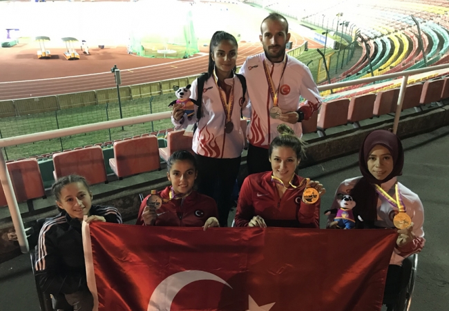 Para Atletizm Avrupa Şampiyonası'nda milli atletlerden şampiyona rekoru